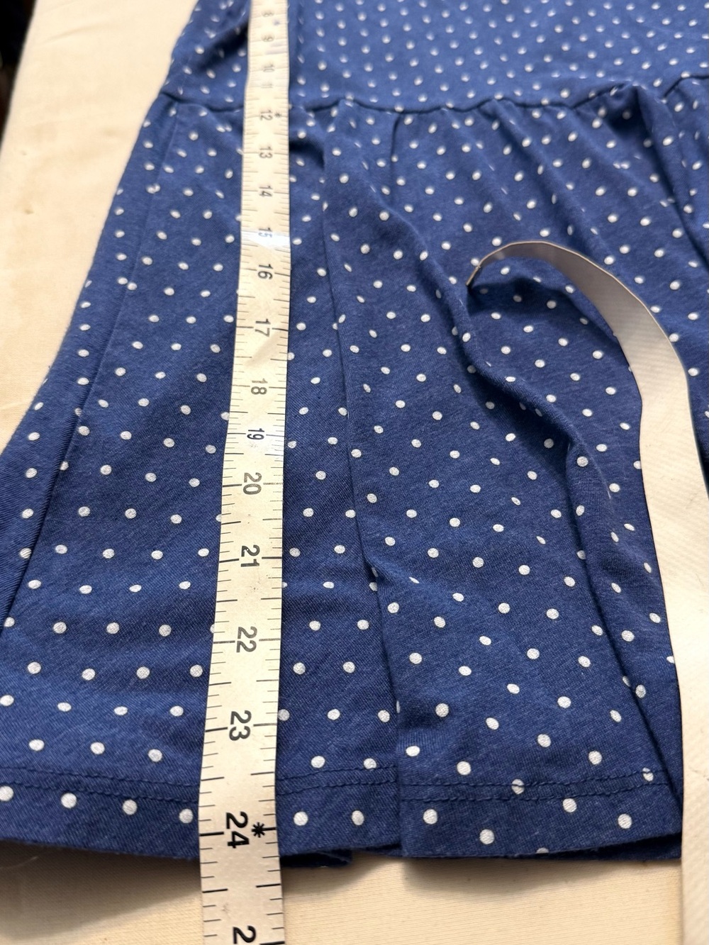 The Children's Place Navy Blue Polka Dot Tank Dress - Picture 3 of 6